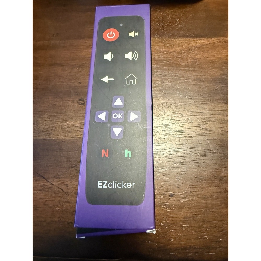 Roku TV (ONLY) Remote Control Big Buttons Simple and Easy AAA batteries Included